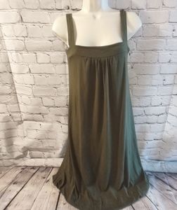 Laundry Shelli Segal Size 4 Green Strap Square Neck Dress